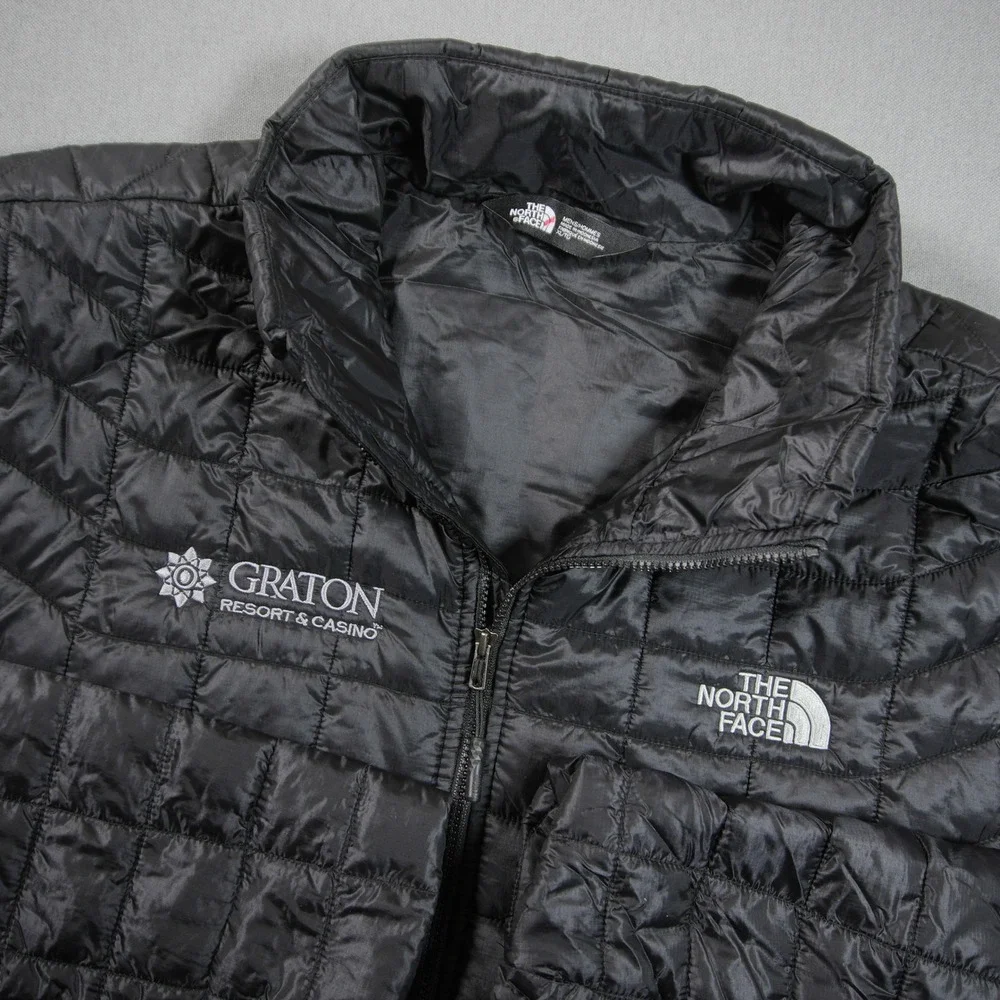 North Face Thermoball Eco Puffer Men Jacket XL Gorp Lightweight Camping (Logo)